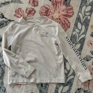 Vineyard Vines Performance Rash Guard Swim Long Sleeve with Blue Whale